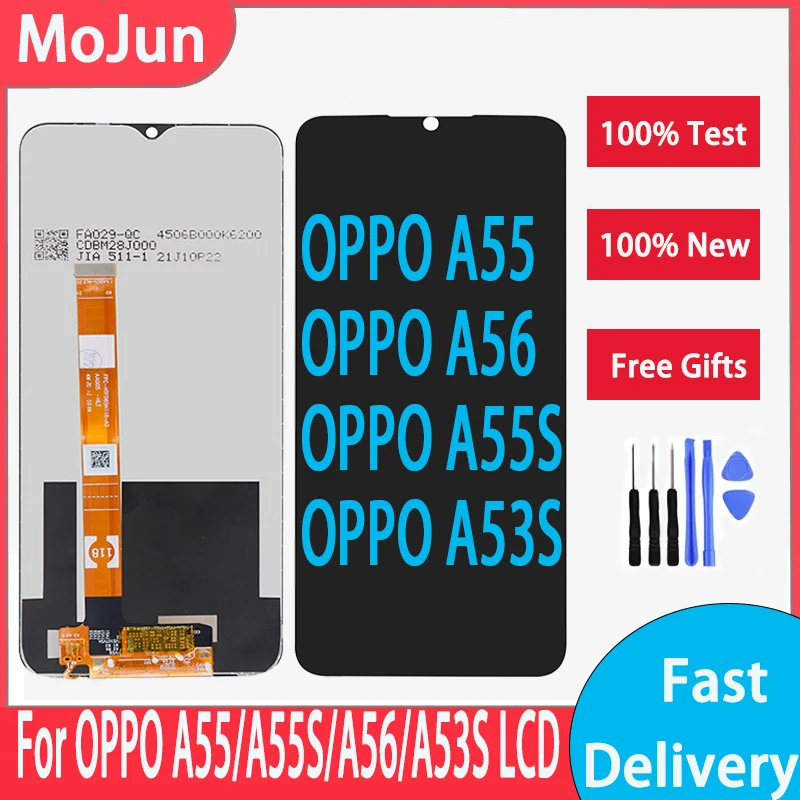 LCD Display For OPPO A53S LCD Display Touch Screen Digitizer Assembly For OPPO A55 A55S A56 A53S LCD Screen Replacement