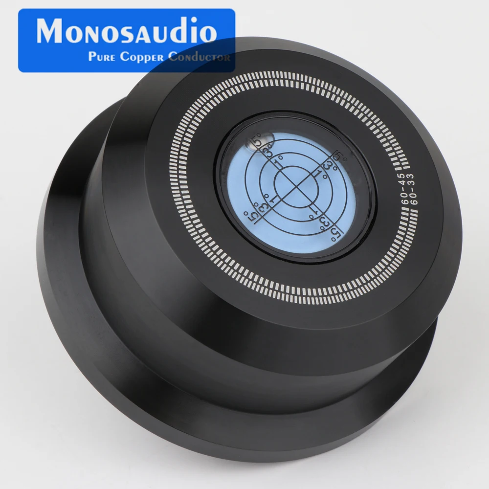 

Monosaudio RT632B Hifi Accessory Turntable Record Clamp Vibration Balanced Record Stabilizer for Professional Audio Gramophone