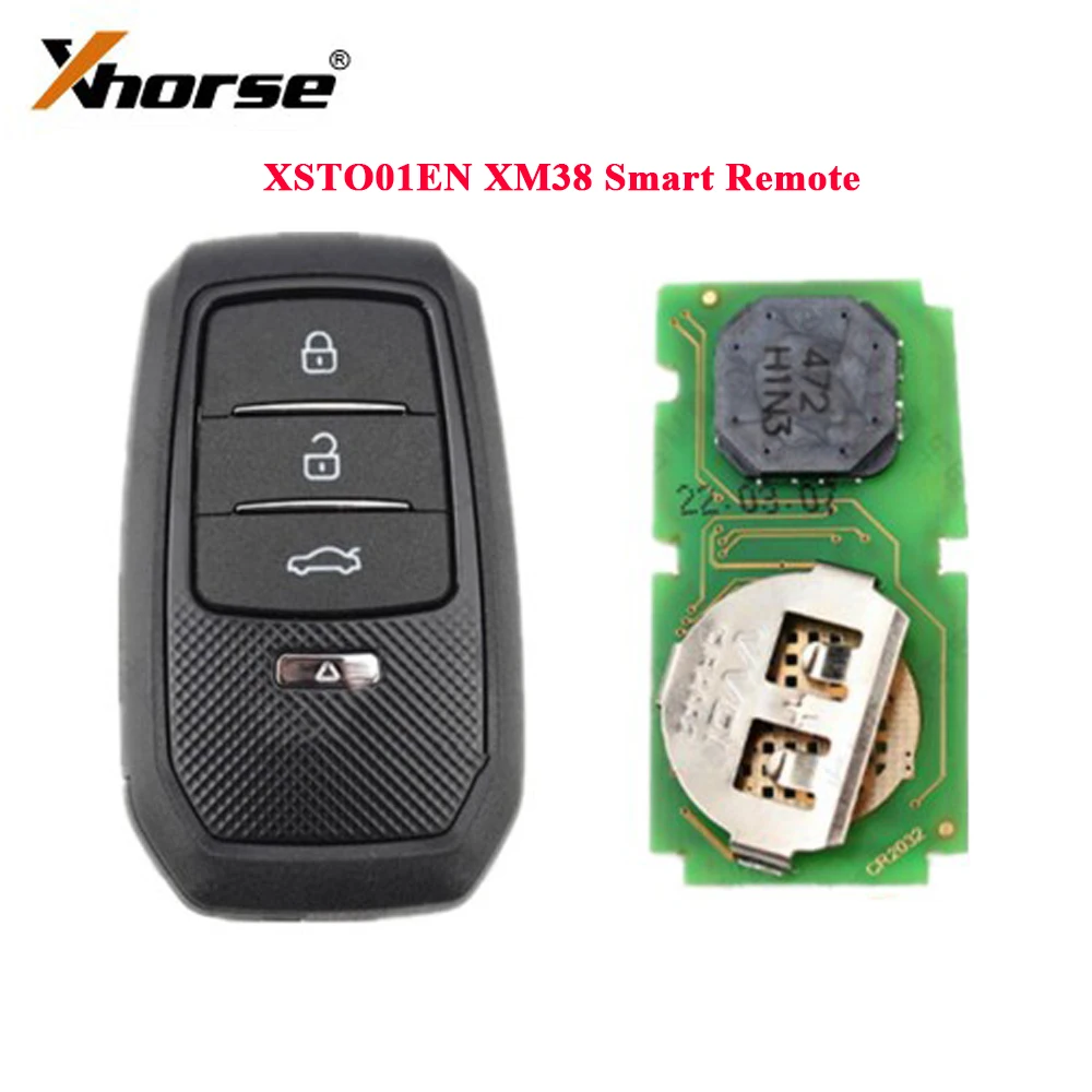 

Новейший универсальный пульт дистанционного управления RIOOAK Xhorse XM XSTO01EN XM38 Smart Key 4D 8A 4A 3 в 1 с корпусом ключа для Toyota Lexue, 1 шт.