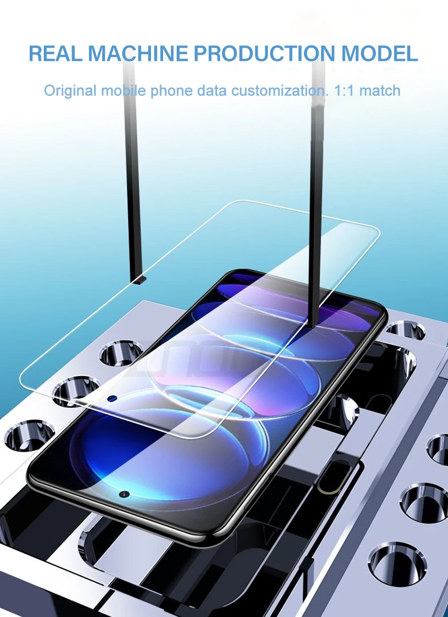 3Pcs Gehärtetem Glas Für Realme GT Neo 5 SE 2 2T 3T GT3 GT2 Pro Screen Protector Realme 10 Pro 10T 10s C55 Glas Film – Detail 2
