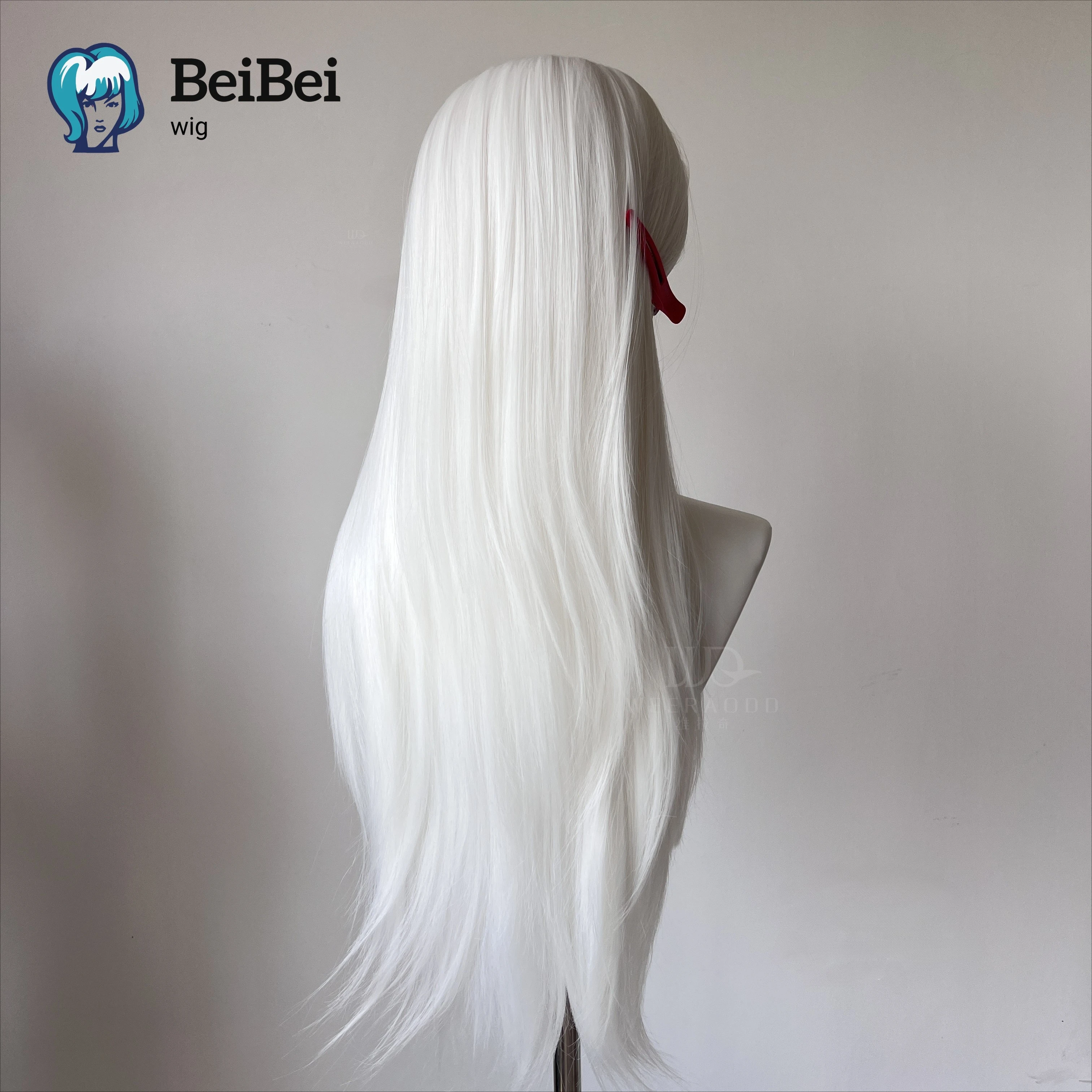 White Lace Front Wig for Women 13x4 Lace Frontal 26 Inch Long Straight Hair High Quality Nature Synthetic Lace Wigs for Cosplay