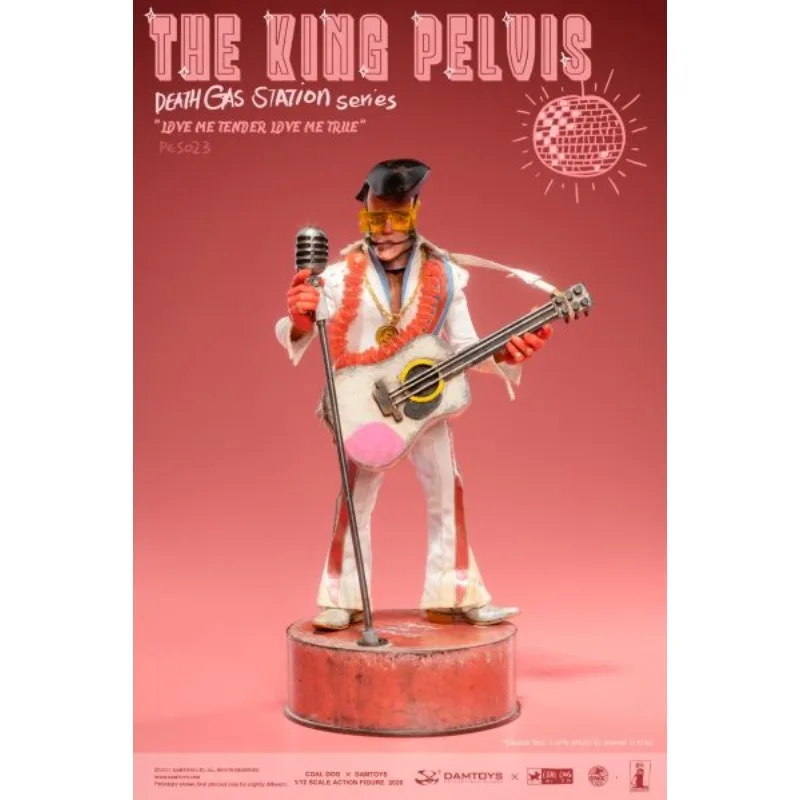 DAMTOYS Oryginalny CoalDog Coal Factory Black Dog Outlaws Gas Station Pilvis King 1/12 Gotowy Model Ruchomy Lalka Ręcznie Robiona Zabawka Prezent