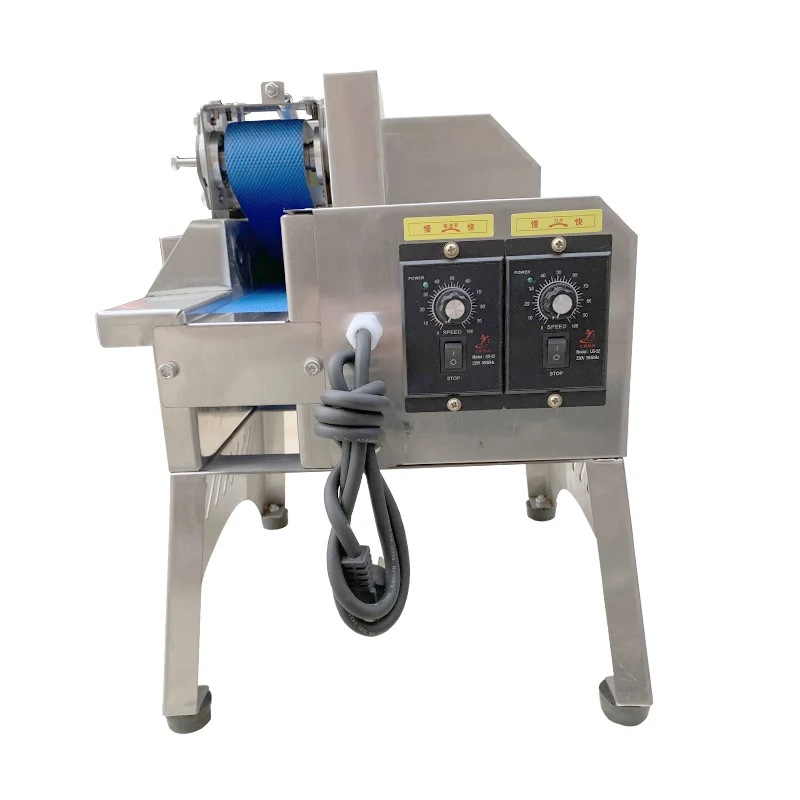 Small Vegetable Cutter Commercial Stainless Steel Electric Chopper Slicer For Supermarket Vegetable Processing Machine