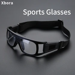 Xbora Men's TR90 Goggles Fashion Trend Sports Glasses Women's Riding Comfortable Optical Prescription Eyeglasses 085
