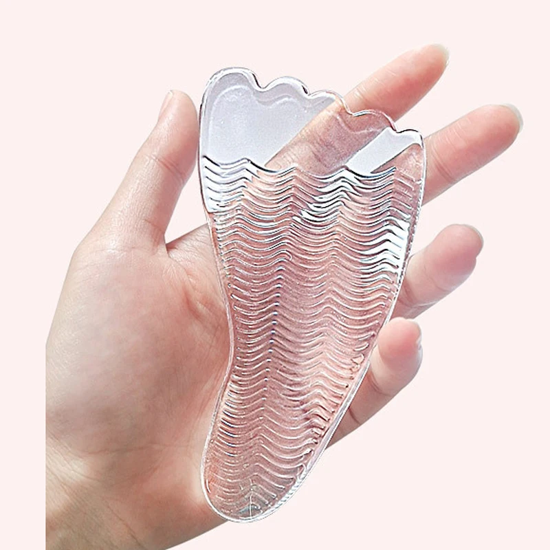 1/2 pary antypoślizgowe wkładki do pielęgnacji stóp podkładki silikonowe do butów damskich wkładki samoprzylepne wkładki do przedniej części stopy wkładki do pięty do ochraniacza pięty