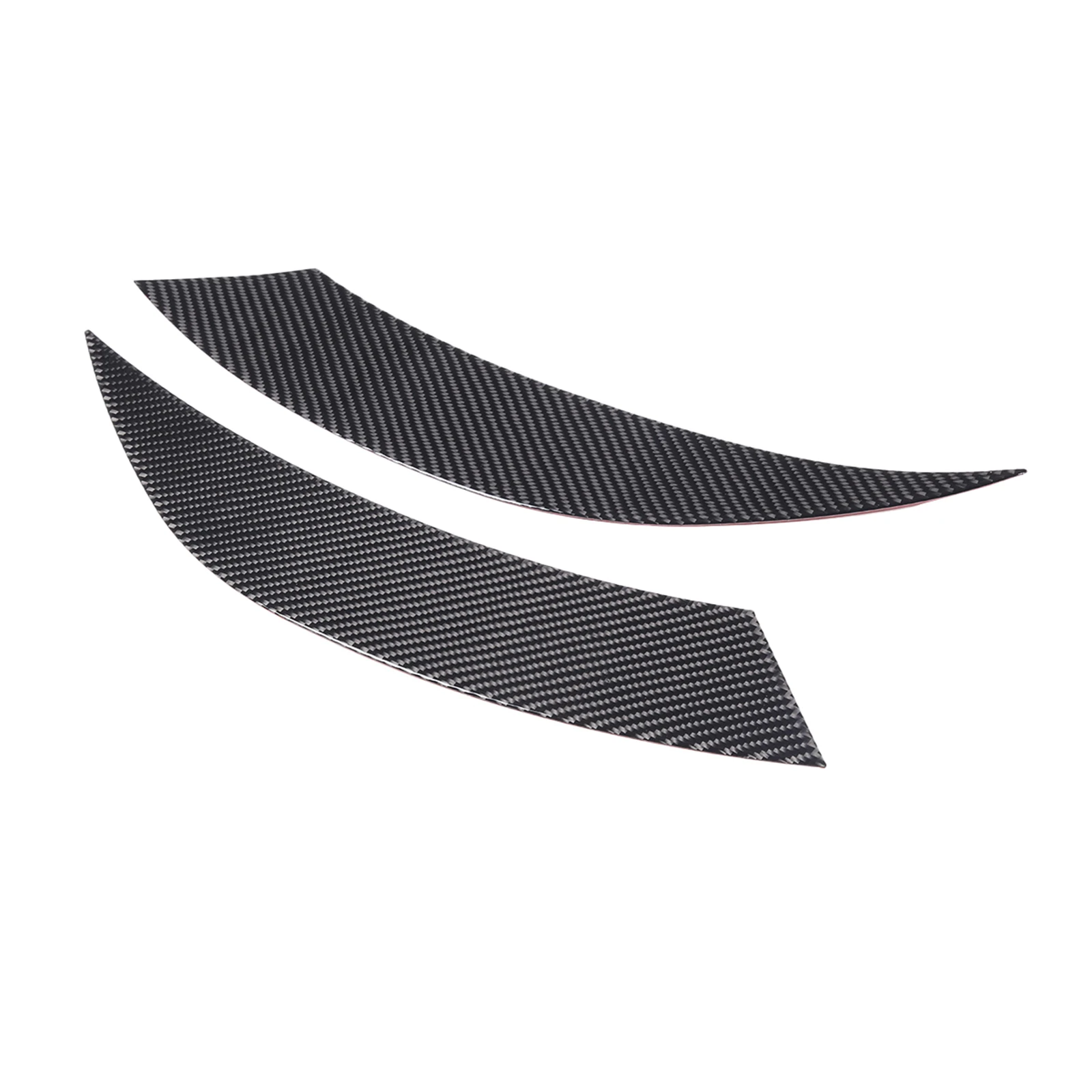 For Porsche Taycan 2019 2020 2021 2022 Soft Carbon Fibre Car rear light Decor Lamp Eyebrow trim Stickers Car Accessories