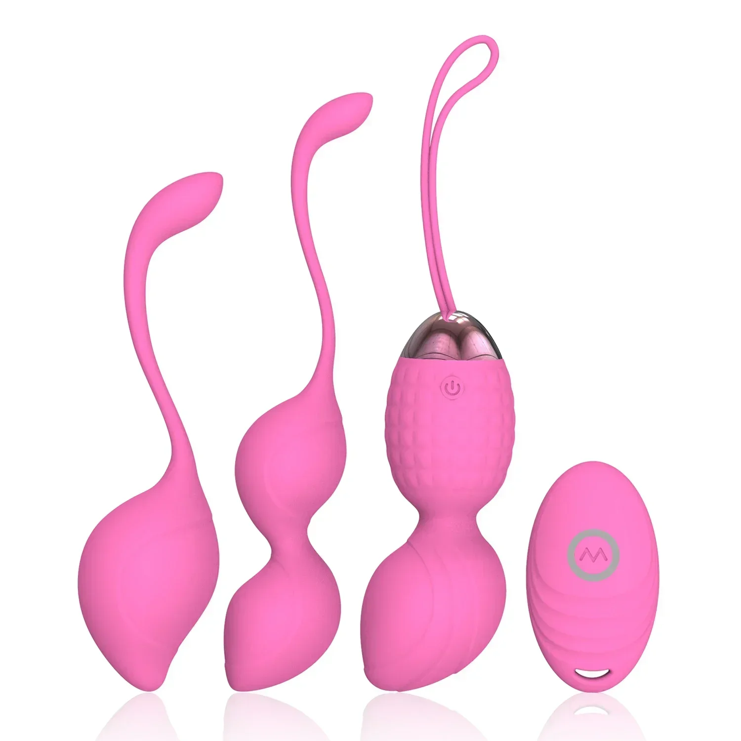 Kegel Balls Vibrating Egg Sex Balls Remote Control Wireless Vibrator Egg Beads Vaginal Toys Smart Chinese Balls for Women Adult