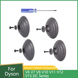 Kit de rueda de bola para aspiradora Dyson V6, V7, V8, V10, V11, V12, V15, serie DC, 20W, 100W, piezas de repuesto de cabezal de limpiador de accionamiento directo