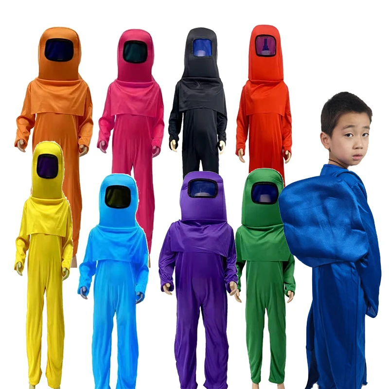 Anime Cosplay Birthday Party Game Space Kill Bodysuit Halloween 9 Colors Boys Jumpsuit Fancy Dress Costumes For Girls Carnival