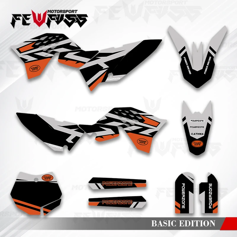 

Fewfuss графические наклейки на мотоцикл фон на заказ для KTM SX65 SX 65 2009 2010 2011 2012 2013 2014 2015 003