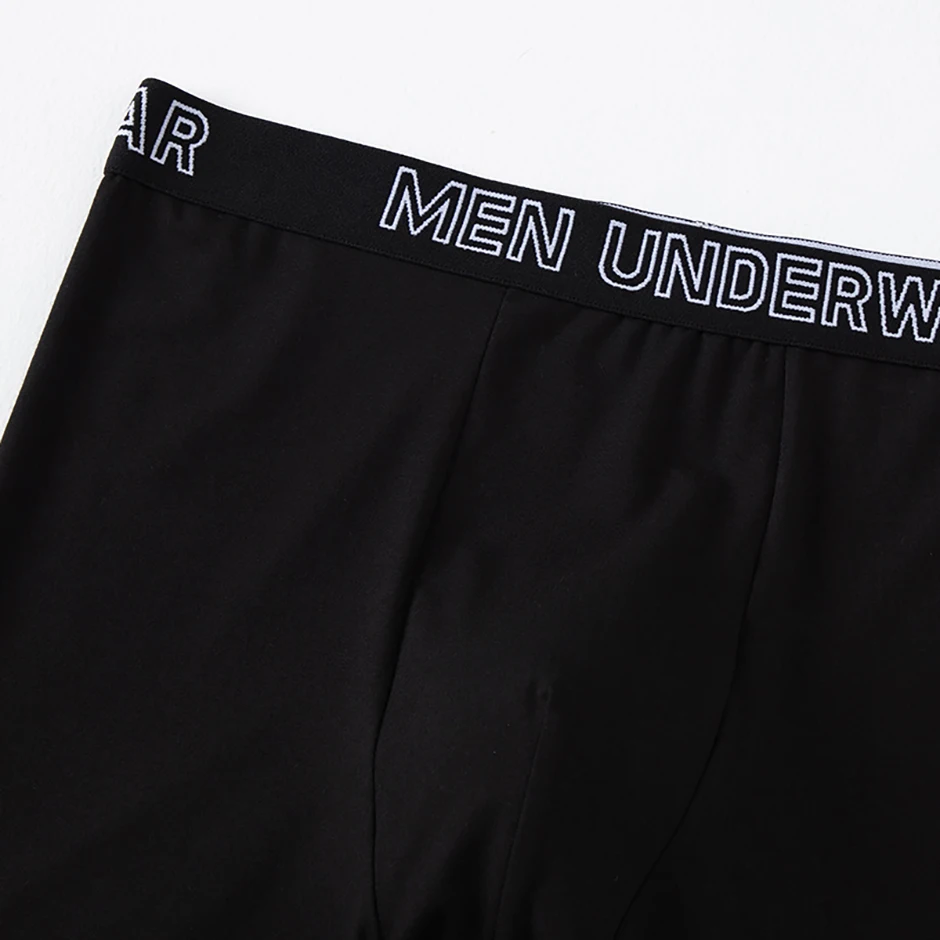 4/10 Herren Jugend Vier Jahreszeiten Schwarze Einfarbige Trendige Elastische Taille Buchstaben-Flachkanten-Shorts Sport Quadrangle-Shorts – Detail 14
