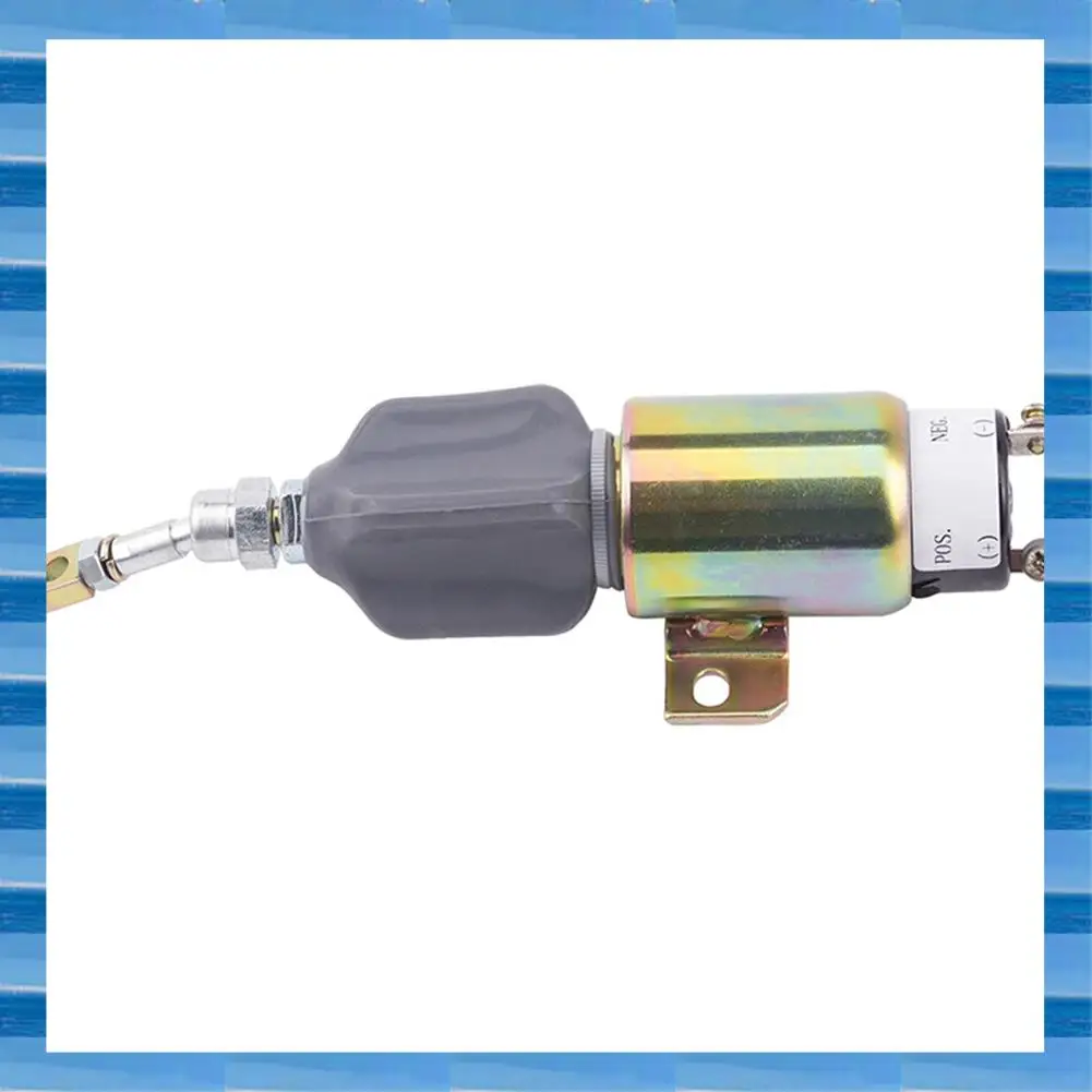 AT53 2X 24V Generator Set Stop Solenoid Default Parking Solenoid Valve