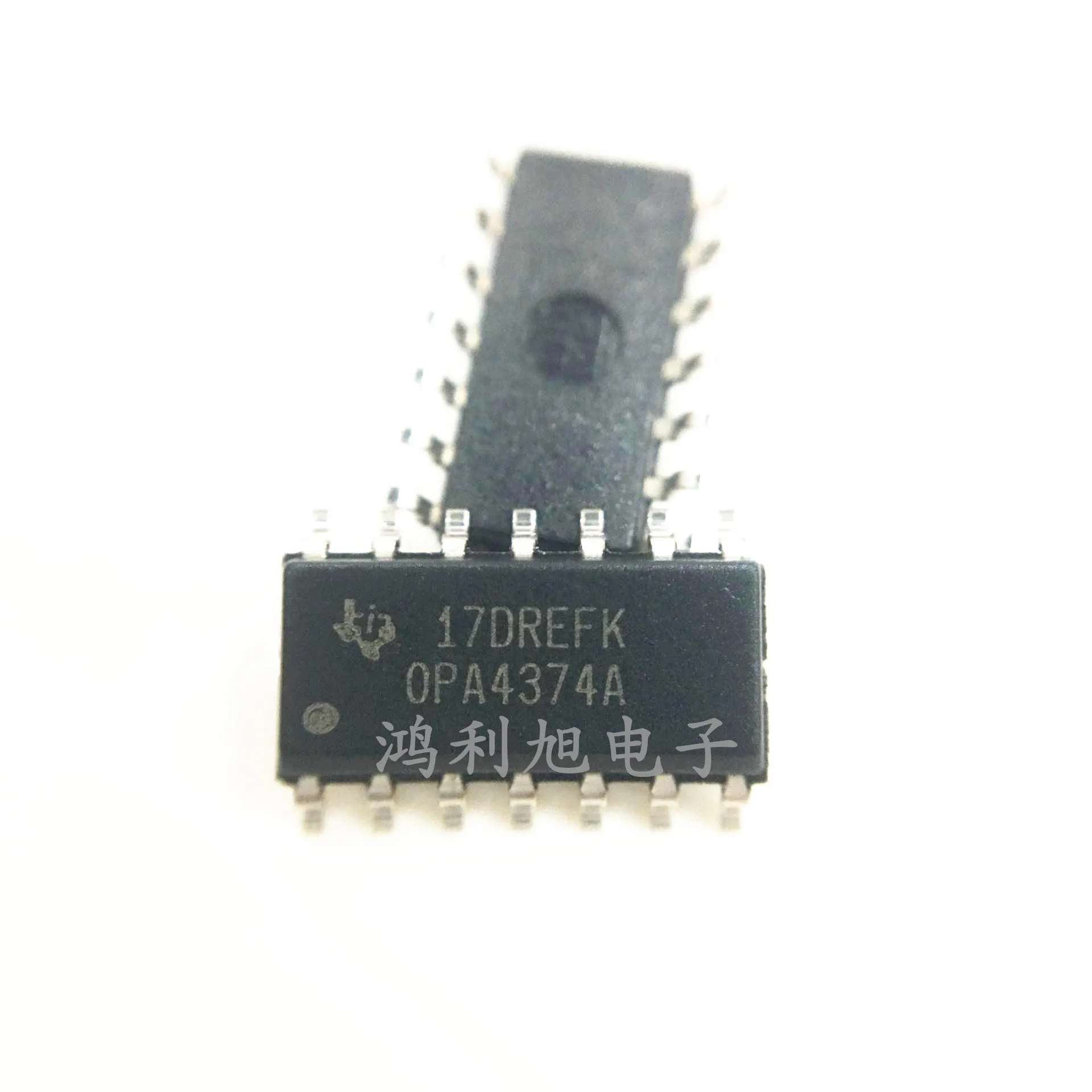 10PCS/Lot OPA4374AIDR Op Amp Quad Wideband Amplifier R-R I/O ±2.75V/5.5V 14-Pin SOIC T/R