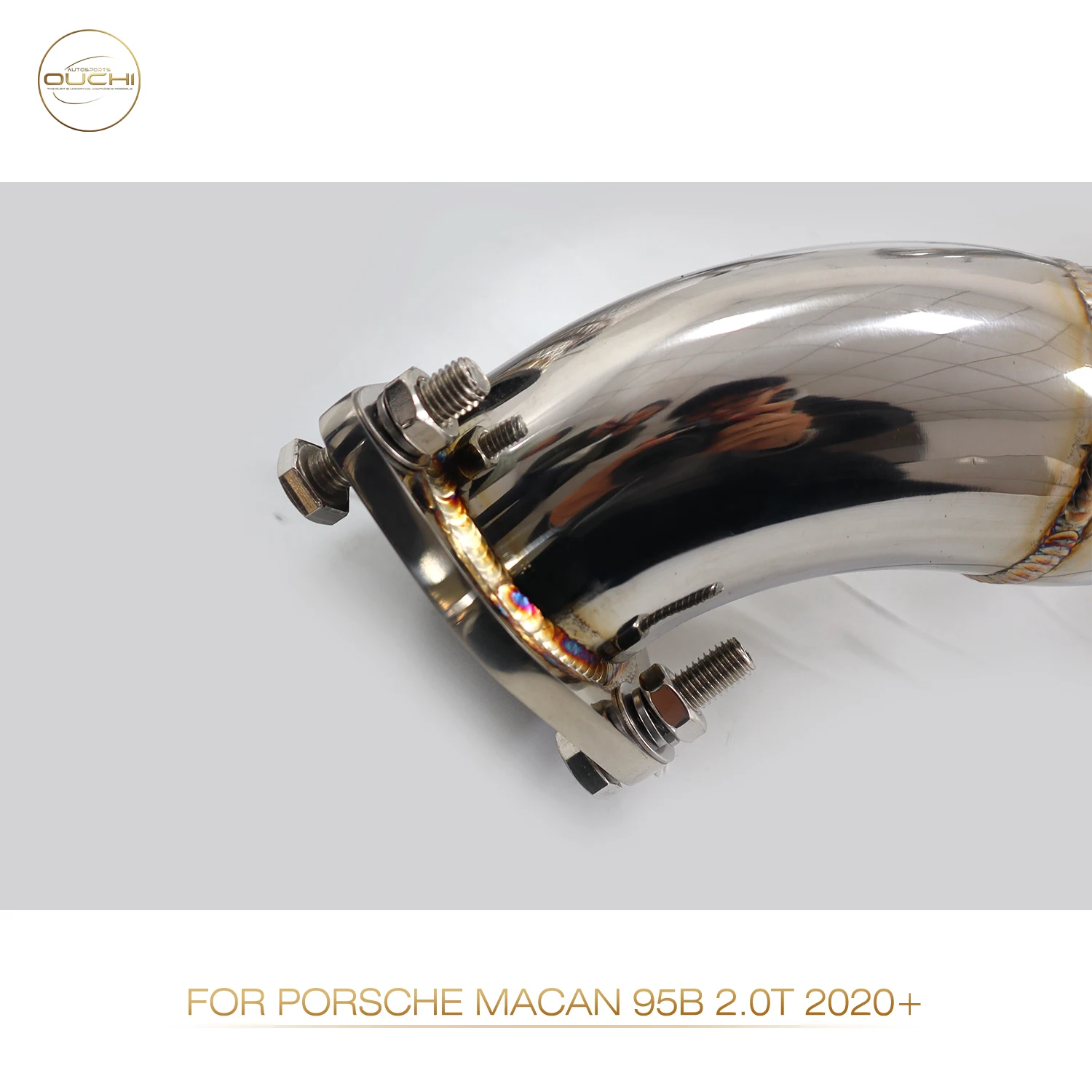 

Ouchi Automobile exhaust system Stainless Steel Downpipe For Porsche Macan 95B 2.0T Performance Exhaust Part