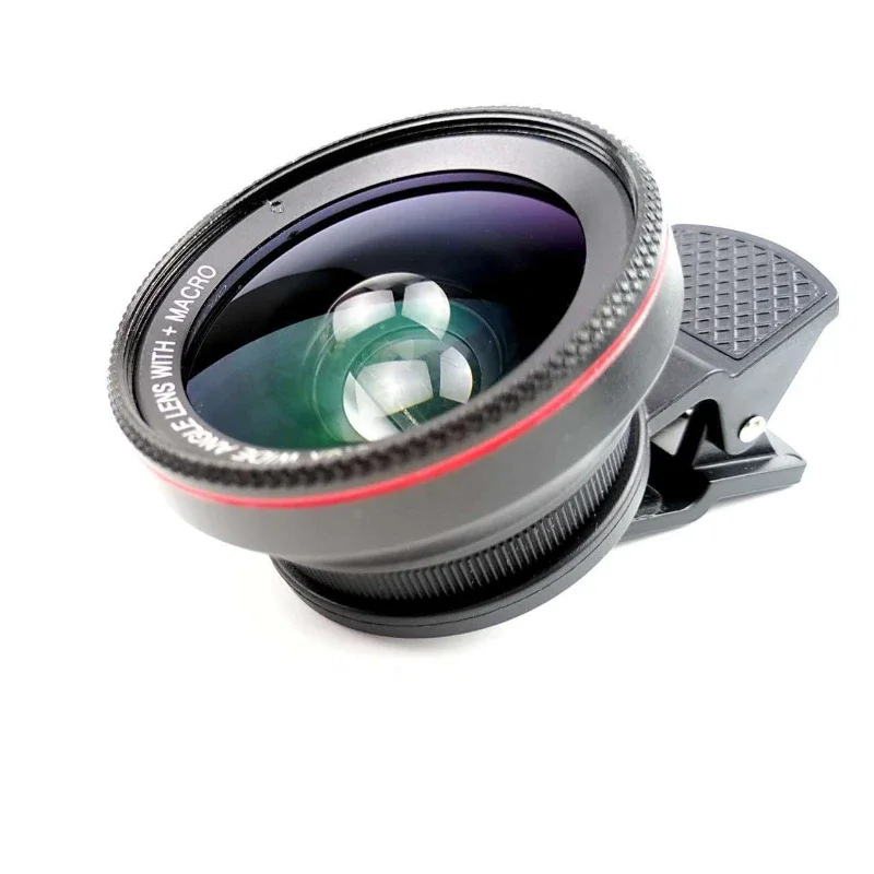 4K HD distortion-free wide-angle macro lens, 0.6X mobile phone shooting non-distortion lens, mobile phone beauty