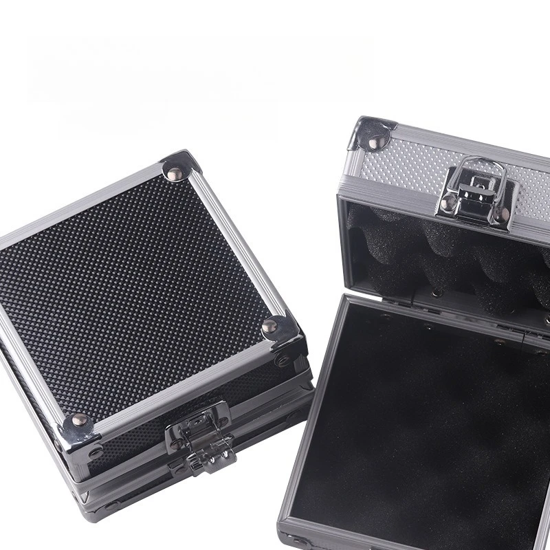 Tattoo Machine Gun Carrying Storage Packing Box with Lock Design Empty Tattoo Aluminum Box Aluminum Alloy Tattoo Case 1pcs