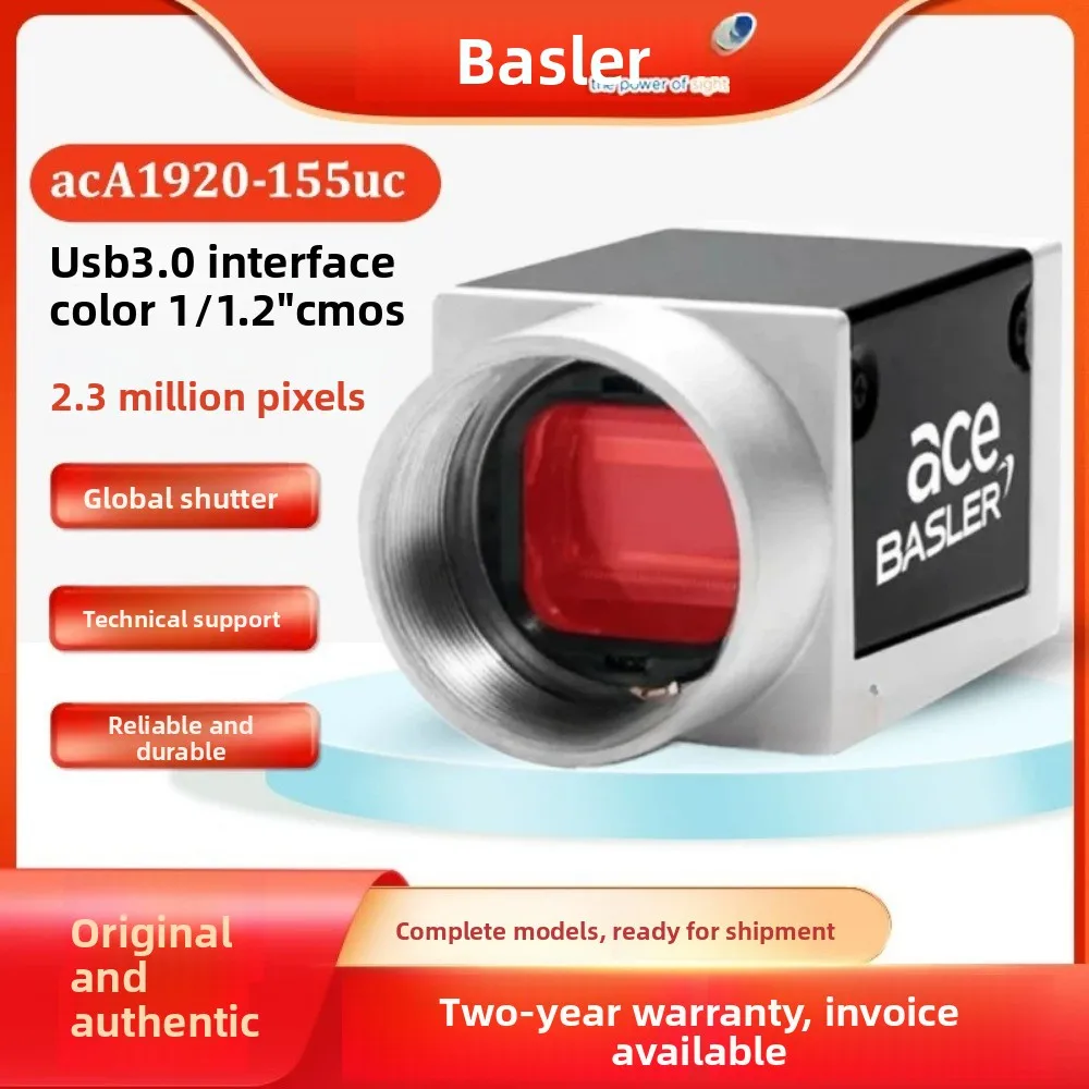 Basler AcA1920-155um Mono / AcA1920-155uc Color USB3.0 Industrial Camera 2.3MP 164fps Global Shutter Machine Vision