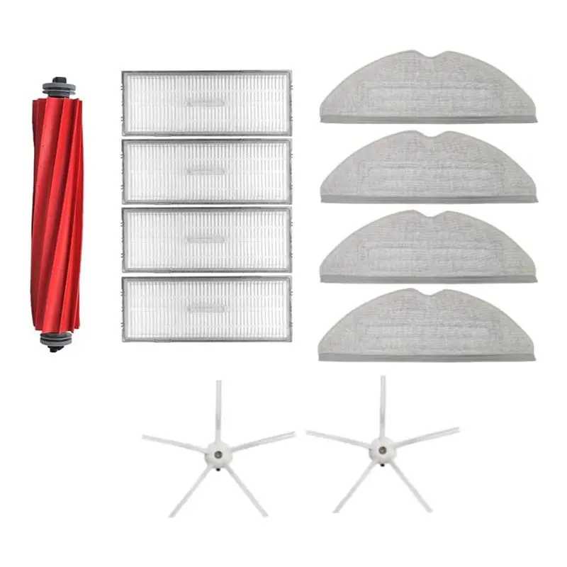 

ABBZ-For Roborock S7 Maxv/ S7 Maxv Plus/ S7 Maxv Ultra Robot Vacuum Cleaner Replacement Accessories Kit White