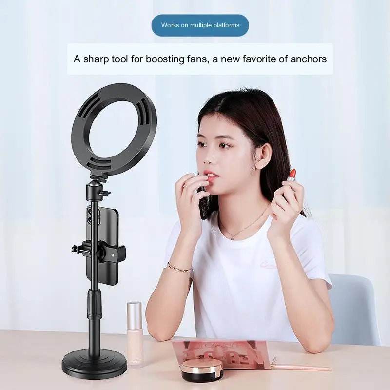 Live fill light mobile phone bracket desktop anchor beauty net red indoor Tik Tok selfie floor tripod