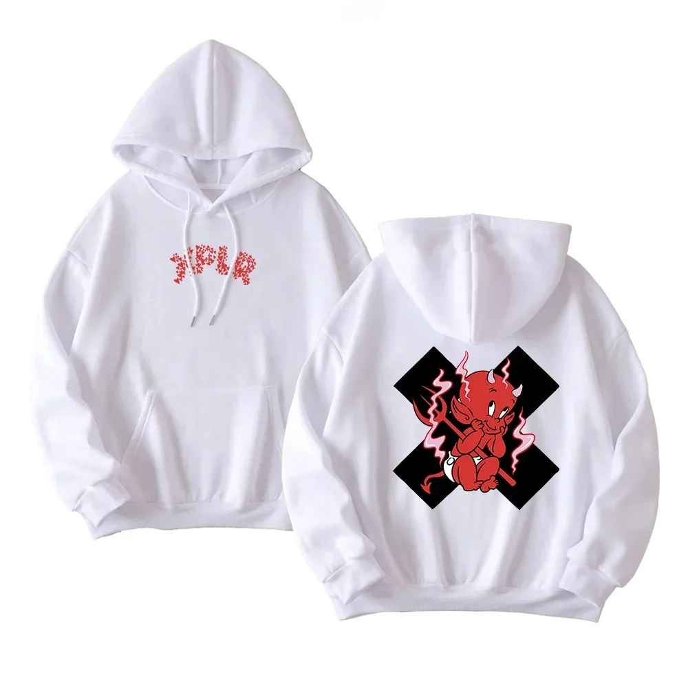 XPLR Rabbit Sam Colby Merch Hoodies Hooded Streetwear Bunny Cotton Sweatshirt Trend Hoodies Winter Clothes Pullover Y2k Tops