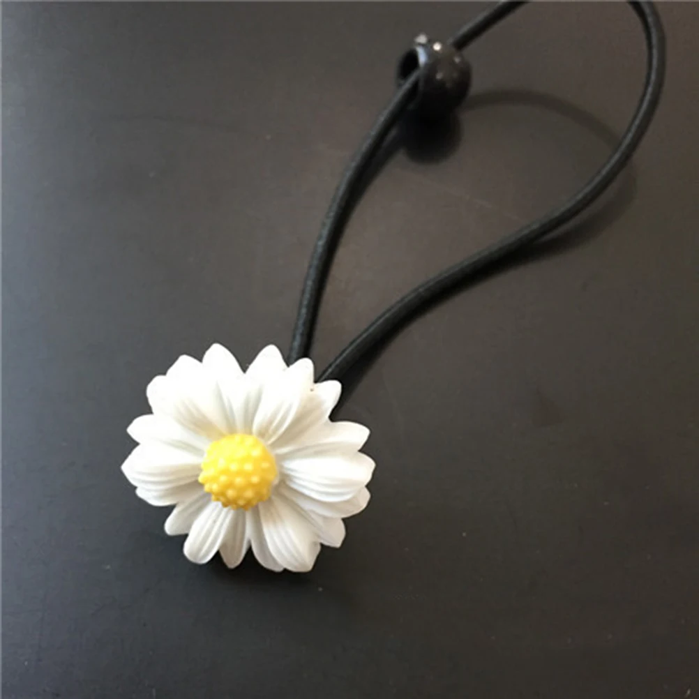 

6 PCS Daisy Hairpin Barrette Ties Flower Clip Hairband for Girl Shape Decoration Sweet Cute