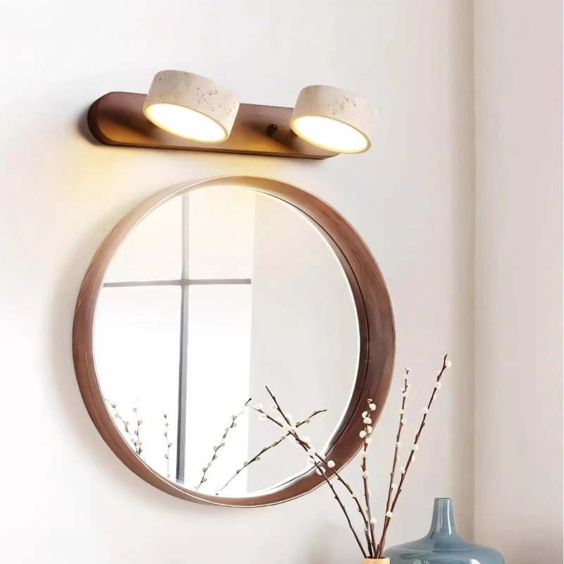 

Wabi Sansi medieval led mirror headlight bathroom washtable Wabi Sansi wind B & B rotatable aisle painting wall lamp