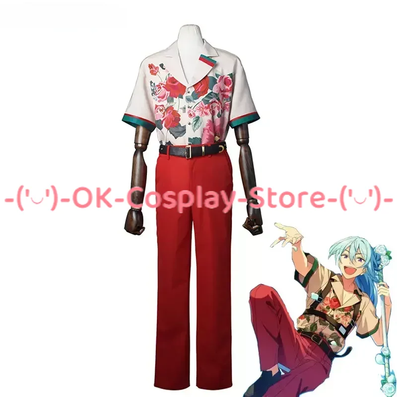 

Game Ensemble Stars Hibiki Wataru Cosplay Costume Anime Clothing Casual Wear Shirt Pants Halloween Party Uniforms Custom Made