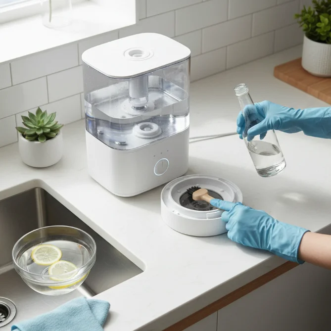 How to Clean Your Humidifier: Remove Mold, Scale & Odors Safely