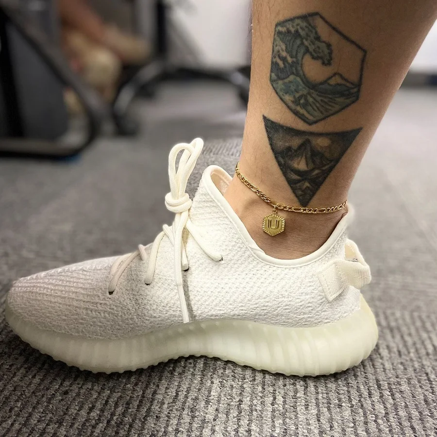 

2026 Personalized Anklets Barefoot A-Z Initial Letter Anklet Necklace For Women Ankle Foot Chain Alphabet Pendant Jewelry Gifts