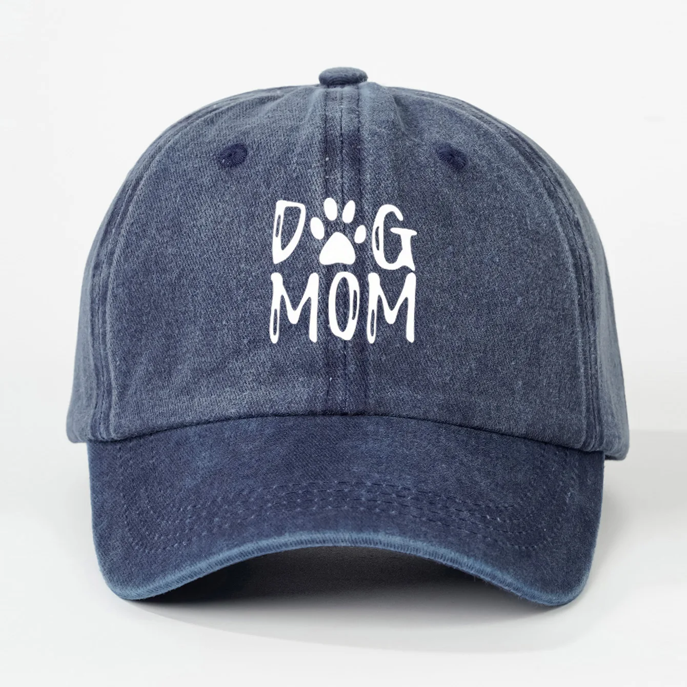 Baseballmütze mit Hundemama-Motiv, bedrucktes Muster für Vintage-Hundeliebhaber, Geschenk, multifunktionaler Sonnenschutz und Sonnenschutz