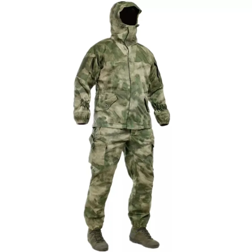 Tactical Uniform Military Clothes Camouflage Suit Hunting Uniform Camo Men's Sets Work Clothing Shirt+Cargo Pants with Knee Pads