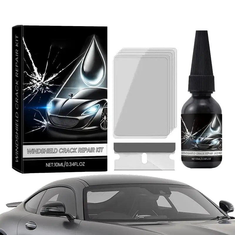 

Automotive Windshield Crack Repair Fluid Windshield Adhesive Crack Repair Agent Car Accessories Glass Repair Fluid Vehicle Care