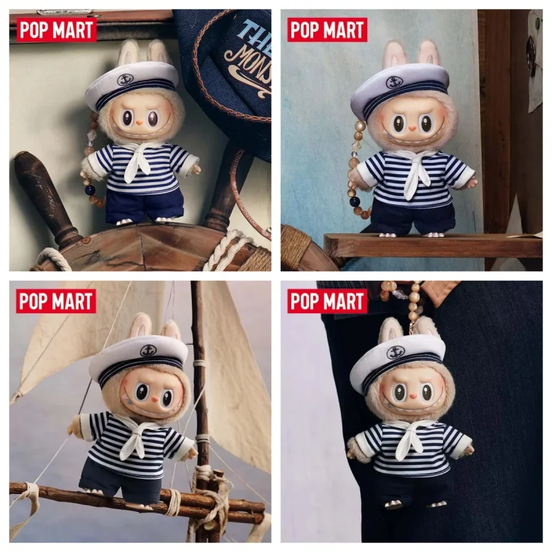 

POP MART LABUBU The Monsters Devliegende Series Sailor LABUBU Blind Box Guess Bag Original Toys Doll Cute Anime Figure Ornaments