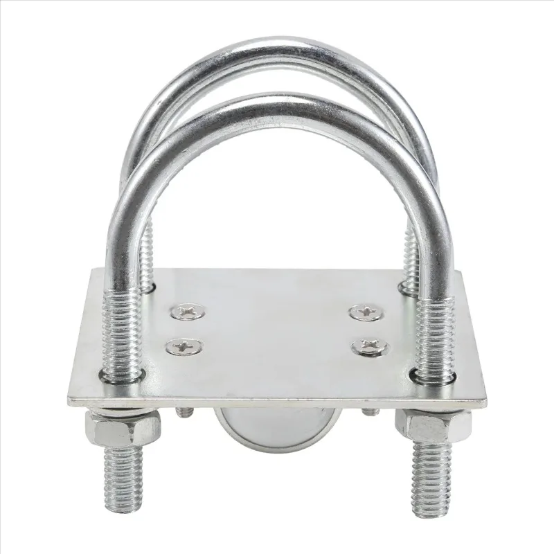 Antenna Mast Clamp Bracket with U-Bolts Anti-Rust Pipe Mount Hardware for  Antenna