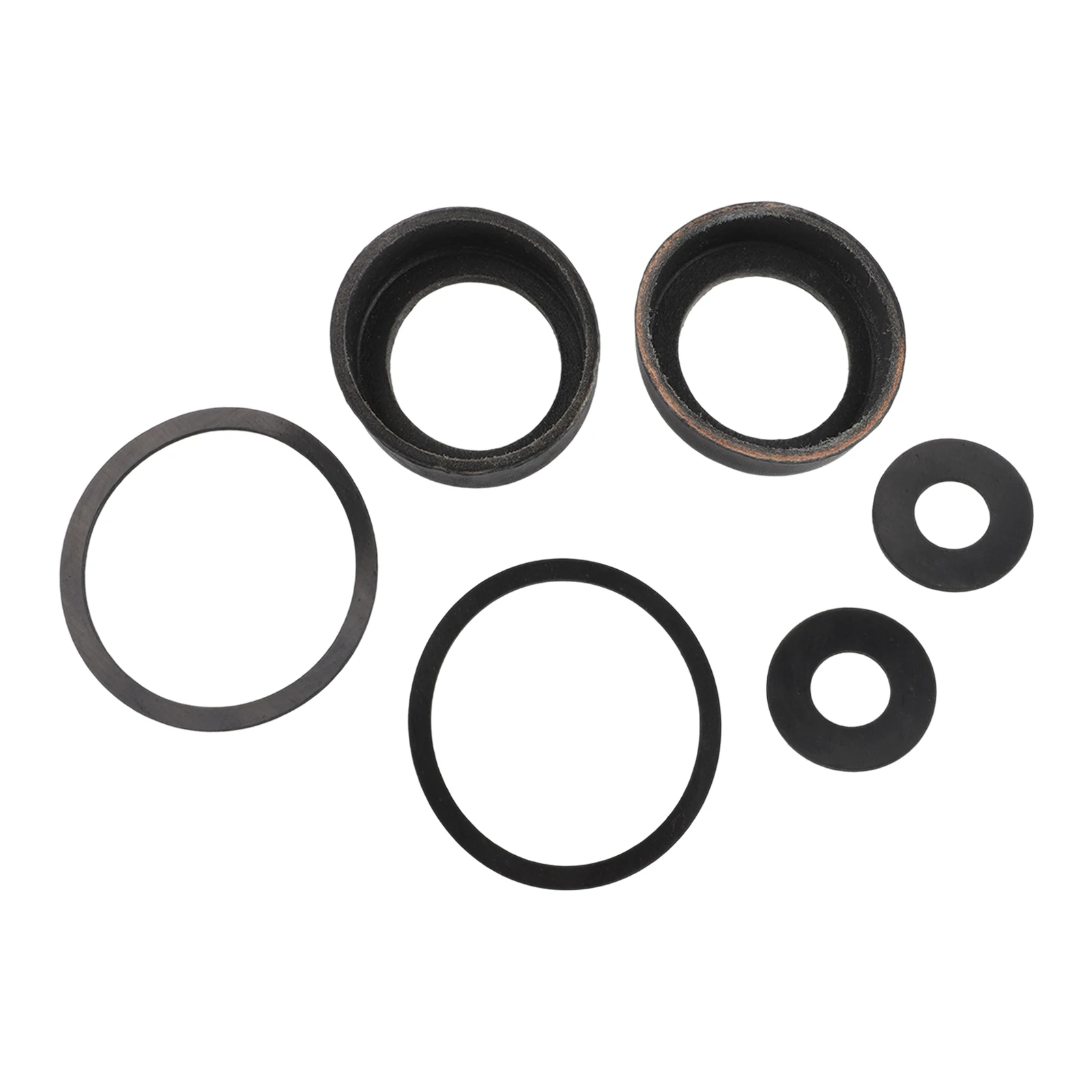 Piston Sealing Rings Leather Seal Kit Efficient Replacement Silica Gel Seals User-friendly Installation Handle Pump Seal Set