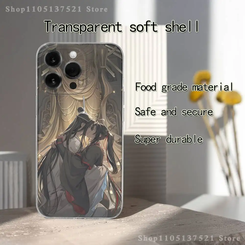 

Tian Guan Ci Fu Credit Phone Case For iPhone 17,16,15,14,13,12,11 Pro,Max,Plus,X,XS,XR,SE4,E Mini Transparent Soft Cover