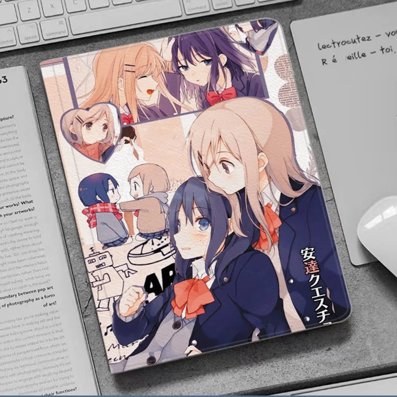 

Adachi Anime Shimamura Cover Case For iPad 10.2 9th 10th Air 6 5 Mini 4 5 Case Luxury Silicone Pro 12.9 11 13 For iPad Air 2 3 4