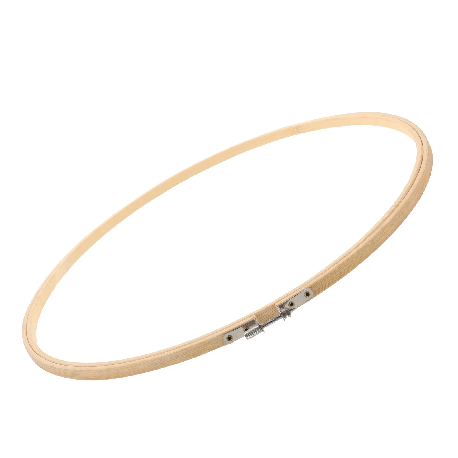 1Pcs Bamboo Embroidery Hoop Circle 36cm Smooth Fabric Fix DIY Needlework Cross Stitch Decoration Frame Embroidery Hoop