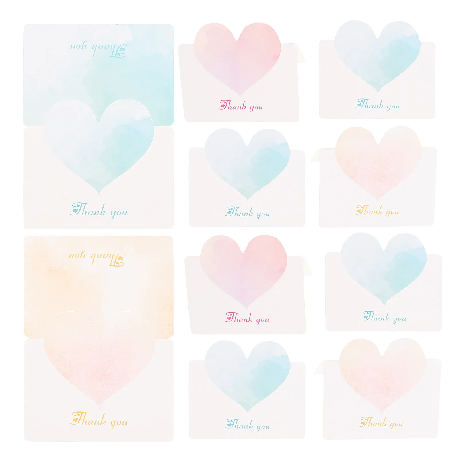 

30Pcs Greeting Cards Delicate Floral Patterns Colorful Note Cards for Bridal Shower Valentine Christmas Thank You Notes