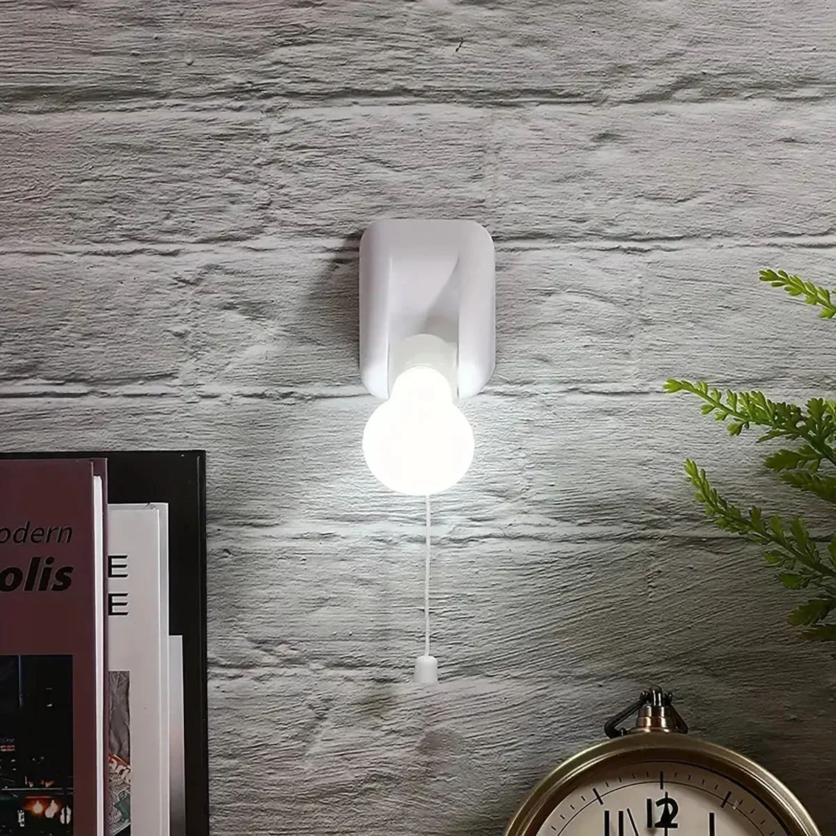 

Mini cable bulbs are suitable for cabinets and tents, and there is no need for battery installation hardware for cre