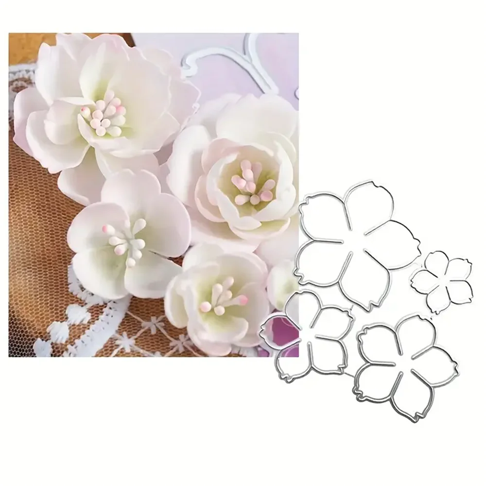 

Flowers Metal Dies Scrapbooking Die Cuts Embossing Dies Cut Stencils Paper Photo Card Craft Decoration Crafts DIY