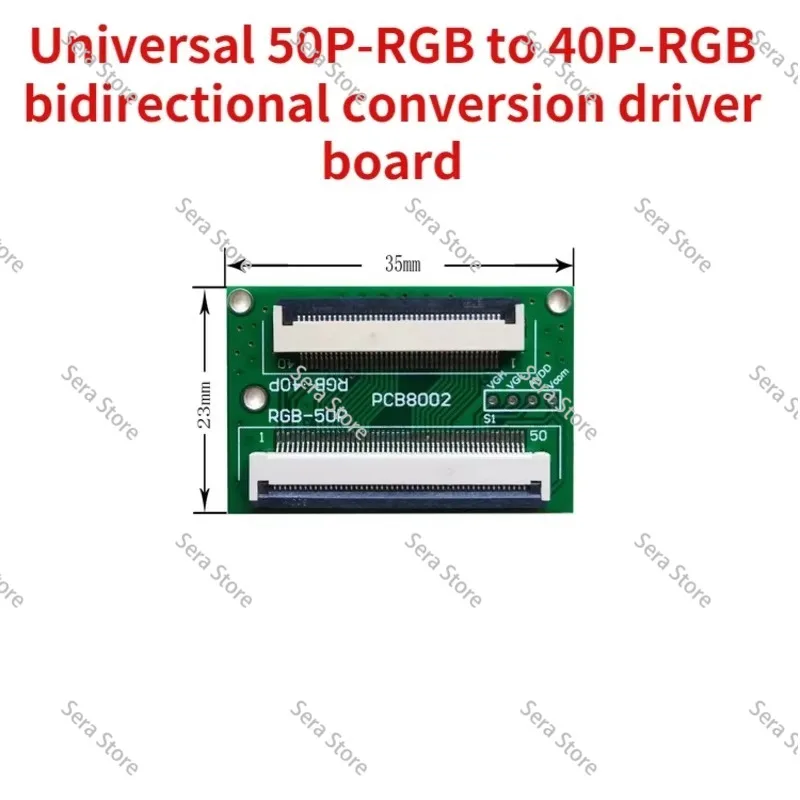 LCD Liquid Crystal Display Universal Standard Interface 50P-RGB/40P-RGB Bidirectional Drive Mutual Conversion  Adapter