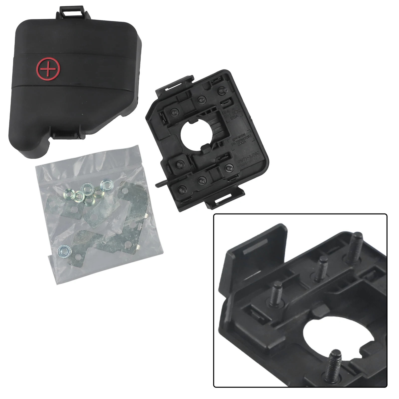 

For Vehicle Repair Battery Tray Trim Cover Veracruz Battery Cover Color As Shown High Universality Fitment OE Number 919713J290
