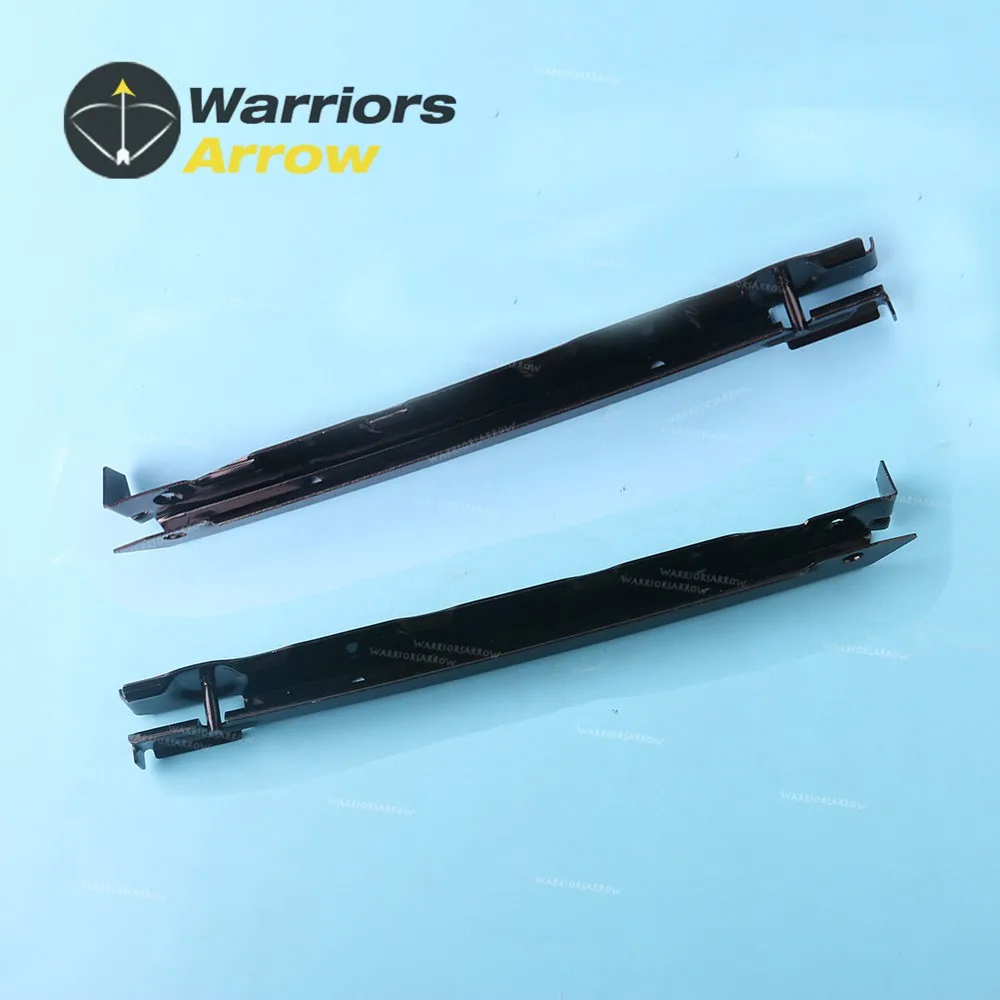 Pair Front Left Right Bumper Bracket Frame 2118801114 2118801214 For Mercedes-Benz S-Class W211 E320 E350 2006-2009 E500