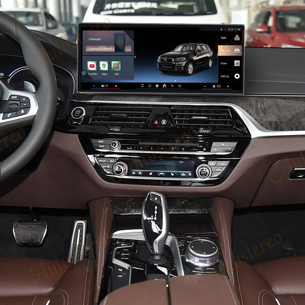 ID9 12.9 الترا المزدوج BT Carplay أندرويد سيارة لتحديد المواقع والملاحة لسيارات BMW 5 G30 G31 2017 2018 2019 رئيس وحدة مشغل وسائط متعددة راديو السيارة