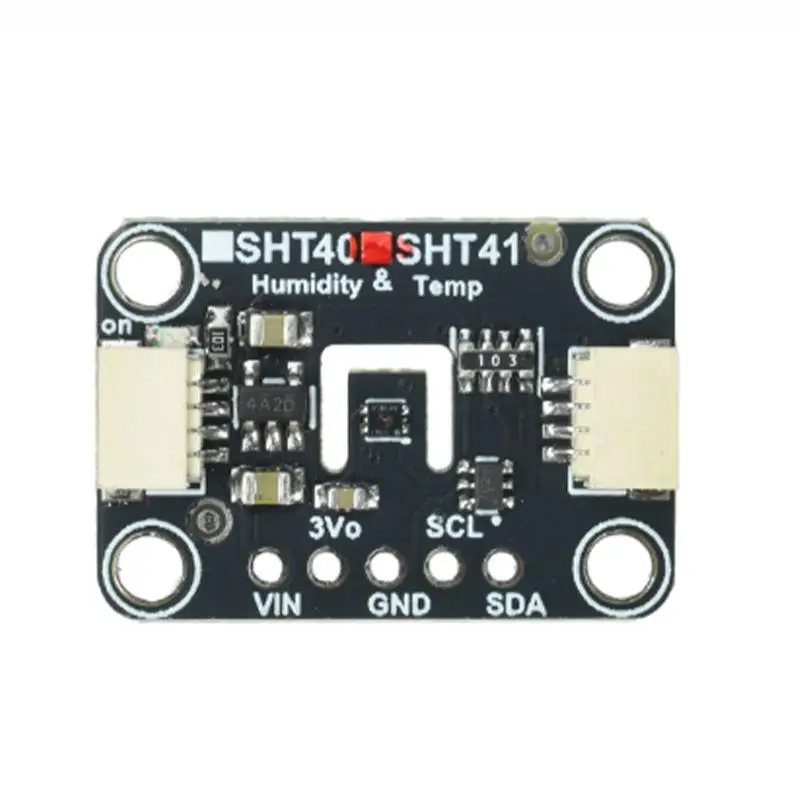 SHT45 Low Power Temperature Humidity Sensor Module Equipped with STEMMAQT for Smart Home Environment Detection