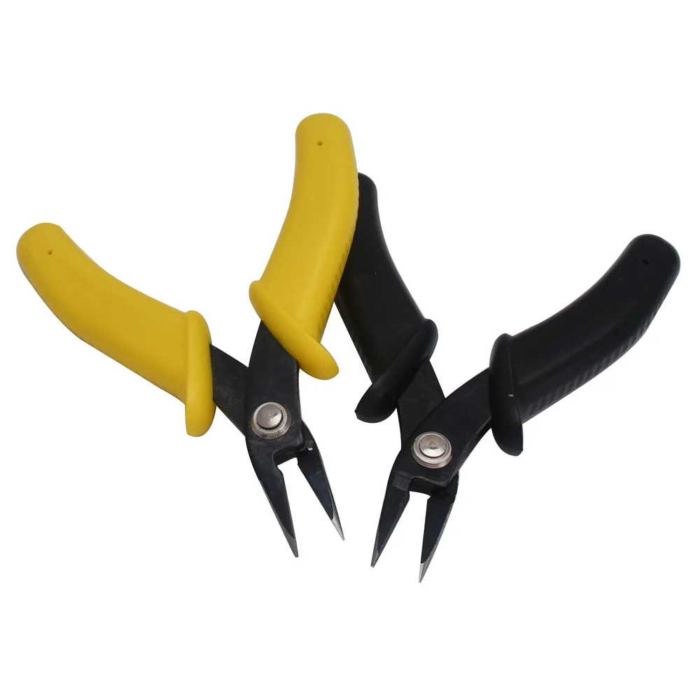 3.5inch Mini Flat Nose Pliers Micro Cut Plier Nose Plier Small Chain Pliers Smooth Jaw Fine Pliers For DIY Jewelry Making Tool
