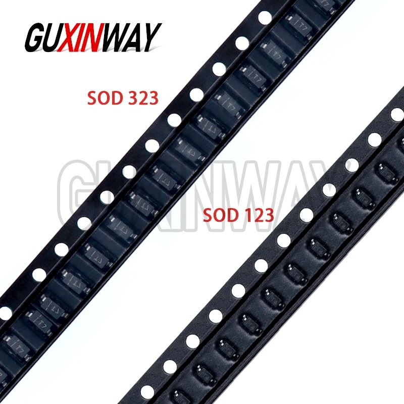 100pcs 1N4148W T4 BAV21W T3 SOD-123 1N4148WS BAV21WS SOD-323 1N4148WT SOD-523 1N4148 BAV21 BAV21W SMD Switching Diodes