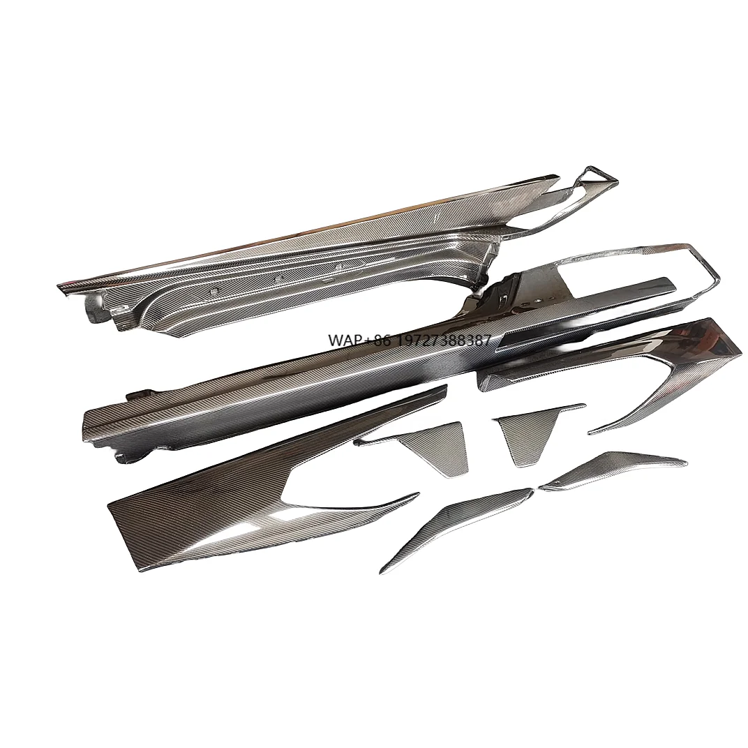 

High Quality Carbon Fiber Body Kit M Style Side Skirt for LP580 LP610
