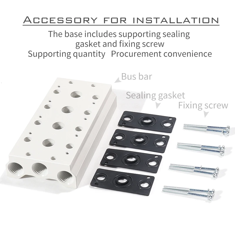 Zawór elektromagnetyczny AIRTAC 4V/5 v210 100M-200M-300M-400M zawór elektromagnetyczny podstawy zaworu